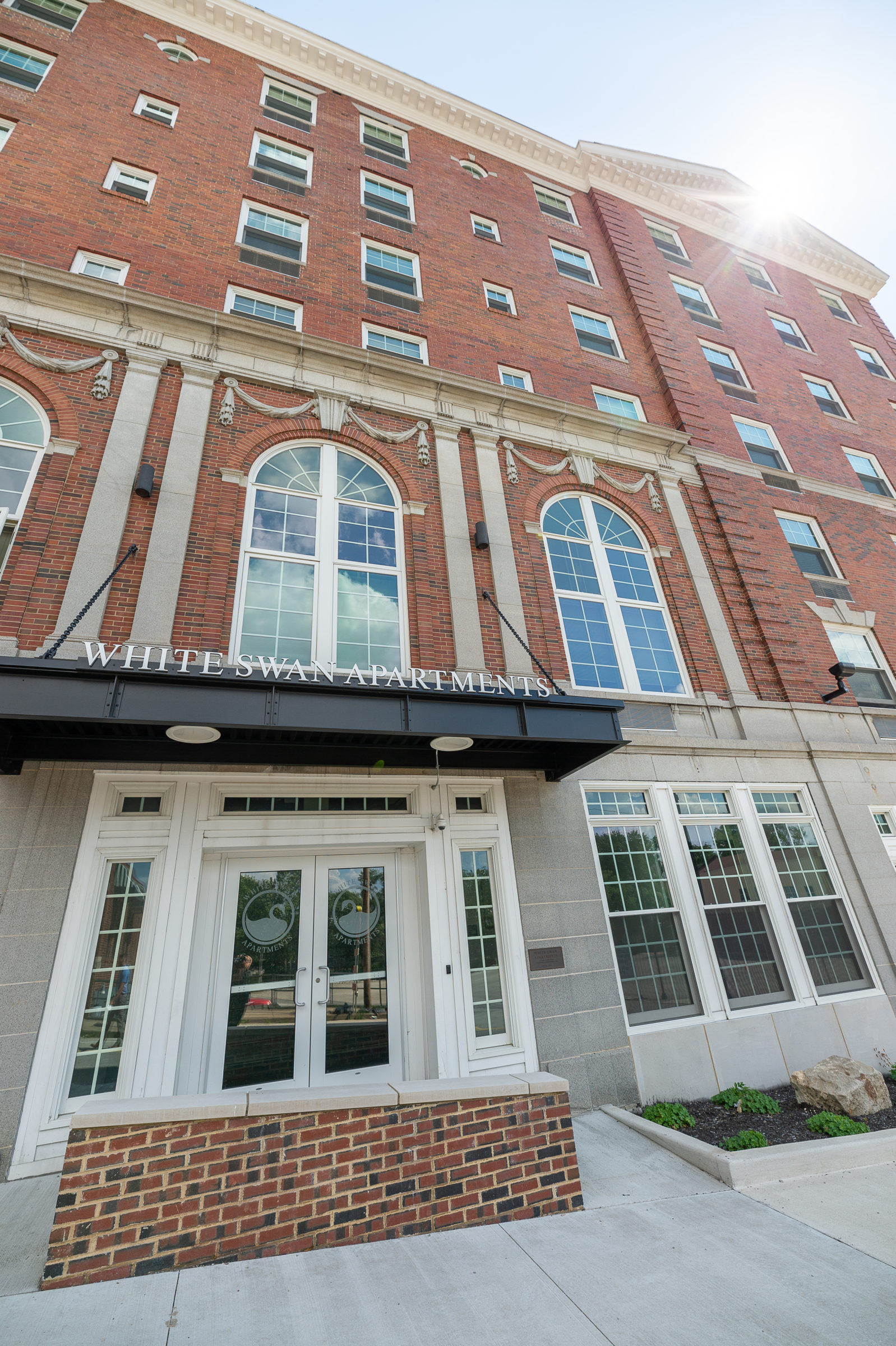 White Swan Apartments Sleighter Design