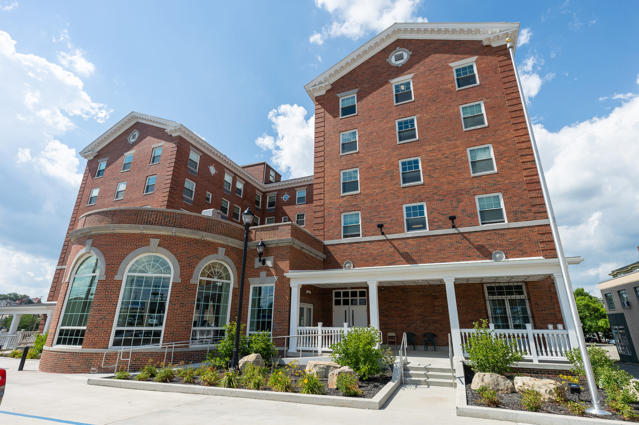 White Swan Apartments Sleighter Design